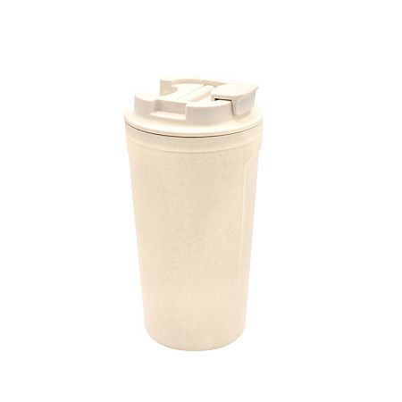 Бутылка для воды Eco water из бамбукового волокна , бежевая