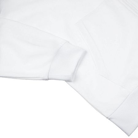 Толстовка на молнии с капюшоном Siverga 2.0, белая, размер L