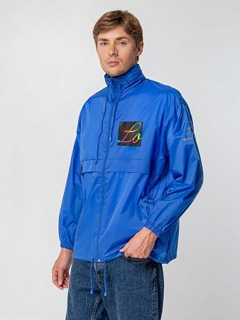 Ветровка из нейлона Surf 210, ярко-синяя (royal), размер XS