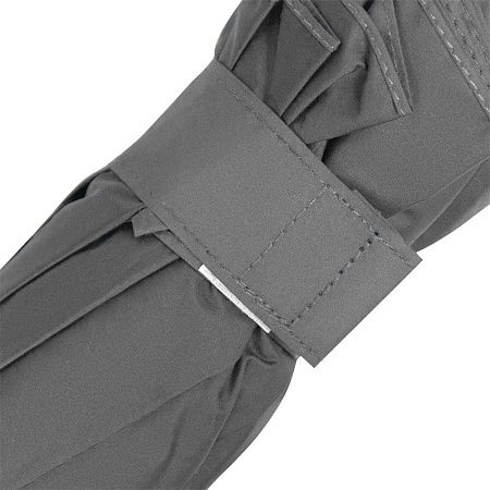 Зонт складной автоматический обратного сложения Forest Liverpool Reverse Safeclosing, серый