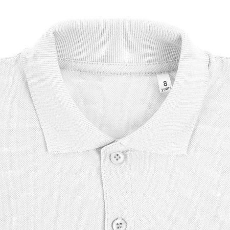 Рубашка поло детская Virma Kids, белая, размер 12 лет (142-152 см)