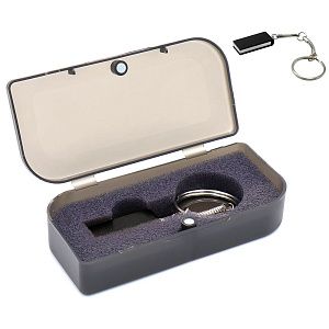 Флешка Slim 16 Гб в футляре, черная