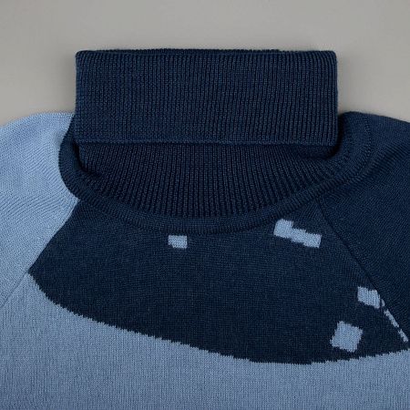 Джемпер на заказ Tricksy Net Reglan, полушерсть, размер L