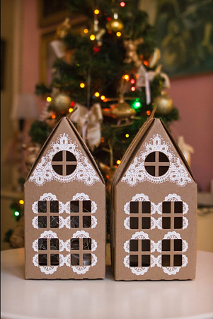 Коробка «Праздничный домик»