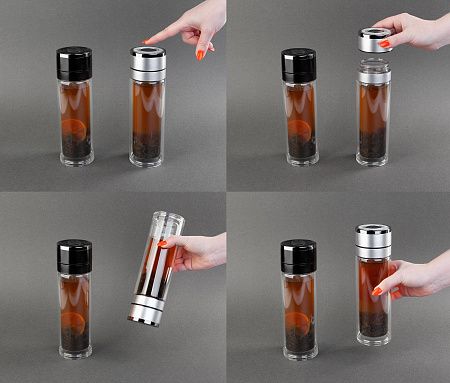 Набор подарочный "Pleasure": термос "Press", специи