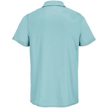 Рубашка поло унисекс Pitcher, голубая (морская волна), размер XS
