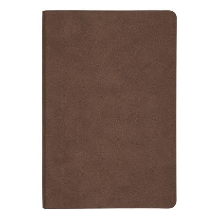 Ежедневник Flexy Nuba А5, коричневый, недатированный, в гибкой обложке