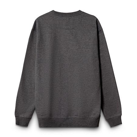 Свитшот унисекс Columbia, черный меланж, размер XS