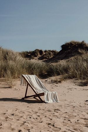 Полотенце для хаммама VINGA Ornos из переработанного хлопка GRS, 80х180 см