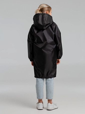 Дождевик детский Rainman Kids, черный, размер 7–9 лет (122-134 см)