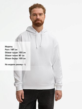 Худи унисекс Condor, молочно-белое, размер XS