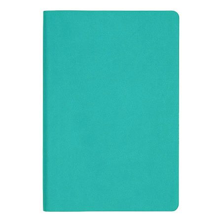 Ежедневник Flexy Latte Color А5, бирюзовый, недатированный, в гибкой обложке