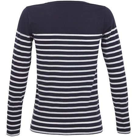Футболка женская с длинным рукавом Matelot LSL Women, синяя с белым, размер S
