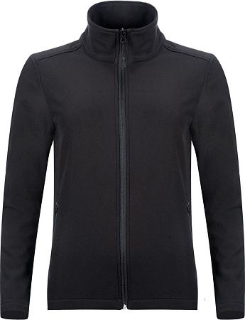 Куртка софтшелл женская Race Women черная, размер S