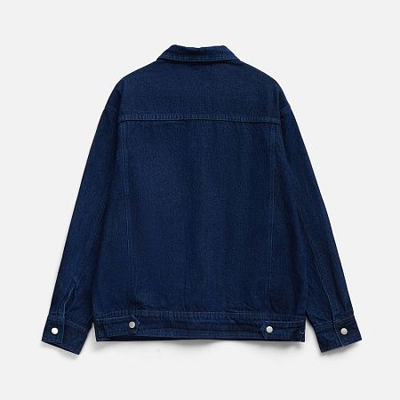 Куртка джинсовая O1, темно-синяя, размер M/L