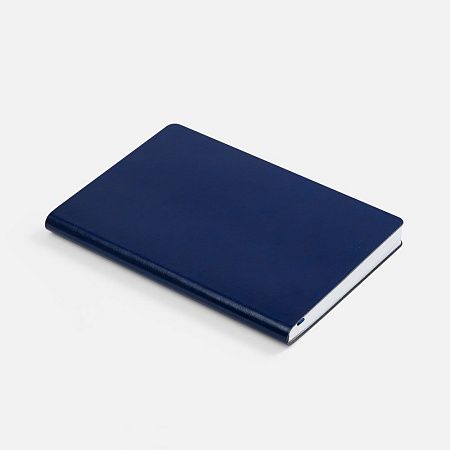 Ежедневник Nebraska Flex, недатированный, синий с серебром