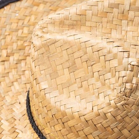 Шапка из натуральной соломы MUNDAK, бежевый