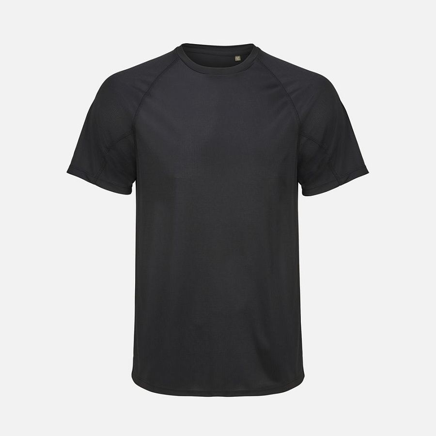 Футболка спортивная унисекс Vortex, ярко-бирюзовая под нанесение