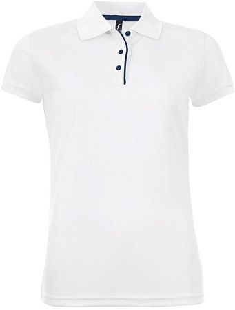 Рубашка поло женская Performer Women 180 белая, размер S