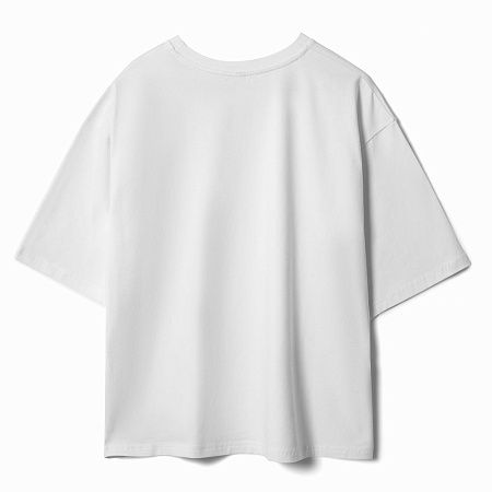 Футболка унисекс оверсайз Street Vibes, молочно-белая, размер XL/2XL