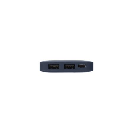 Внешний аккумулятор с подсветкой Анкор (Ancor) 5000 mAh, синий