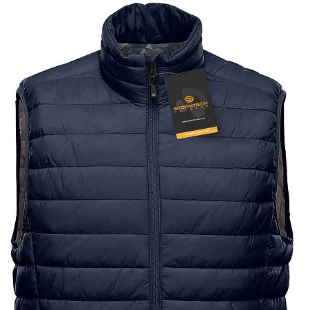 Жилет компактный мужской Stavanger, темно-синий, размер 3XL