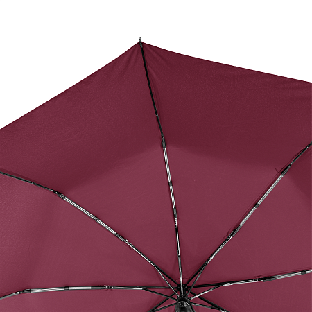 Зонт складной автоматический, Forest Lotus, диаметр 100 см, радиус 23 дюйма, 9 панелей, без подарочной коробки, бордовый