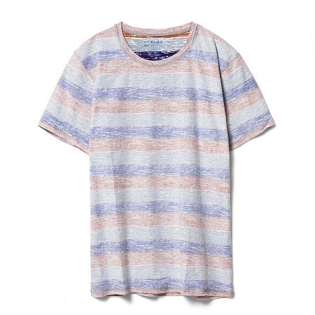 Футболка мужская Rayet двусторонняя, оранжевая с фиолетовым, размер M