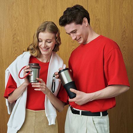 Термокружка вакуумная Сидней (Sydney), серебряная