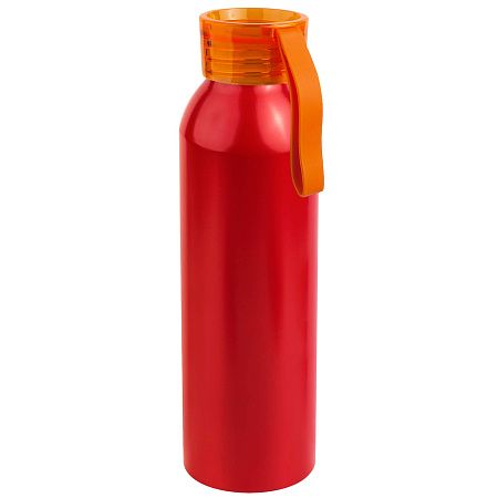 Бутылка для воды VIKING RED 650мл. Красная с оранжевой крышкой 6144.05
