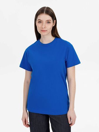 Футболка унисекс T-Bolka 180, синяя, размер M