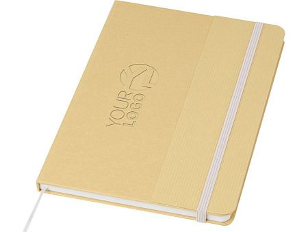 Блокнот A5 «Nelida» в твердой обложке из переработанного картона