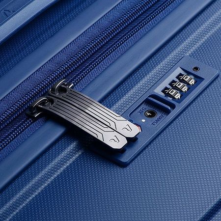 Чемодан Butterfly M, синий