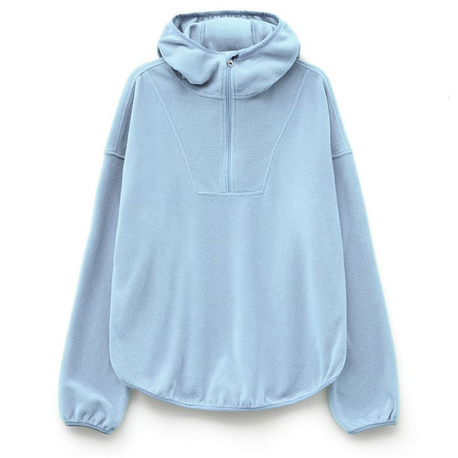 Анорак флисовый унисекс Fliska, голубой, размер XL/2XL