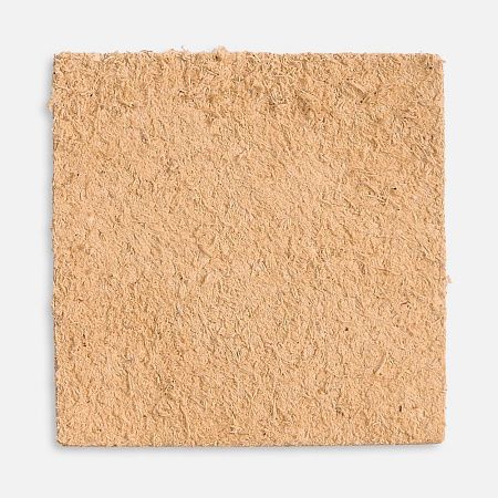 Лейбл кожаный Pasek, L, бежевый