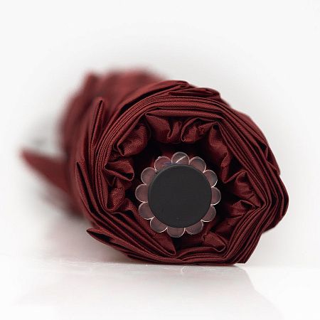 Зонт складной автоматический Forest BERGEN, диаметр 103 см, радиус 23 дюйма, 10 панелей, с UV защитой без подарочной коробки, бордовый