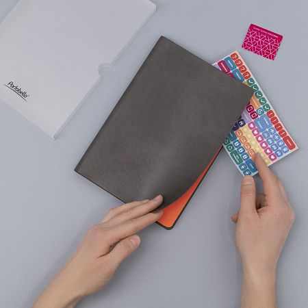 Ежедневник Вояж (Voyage) недатированный, бургунди