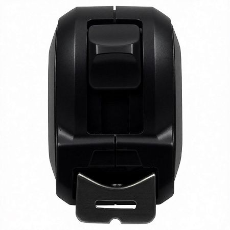 Рулетка Tools Standart, 5 метров, черная, пластиковая, с ремешком