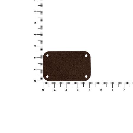 Лейбл Eta Nubuck, S, темно-коричневый