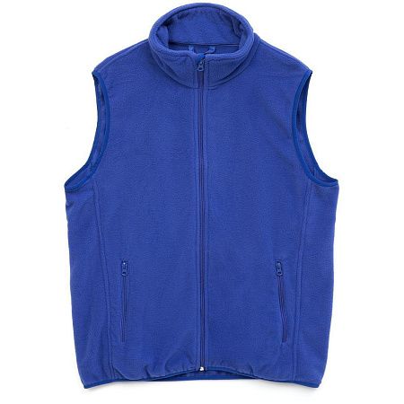 Жилет флисовый унисекс Nesse, синий, размер XS/S