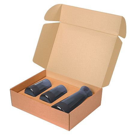 Подарочный набор декантер + 2 высоких стакана, Сапфир (Sapphire) синий