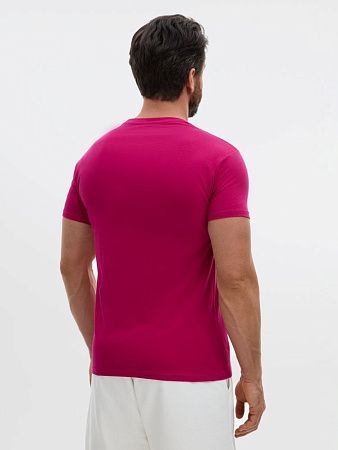 Футболка унисекс Regent 150, ярко-розовая (фуксия), размер S