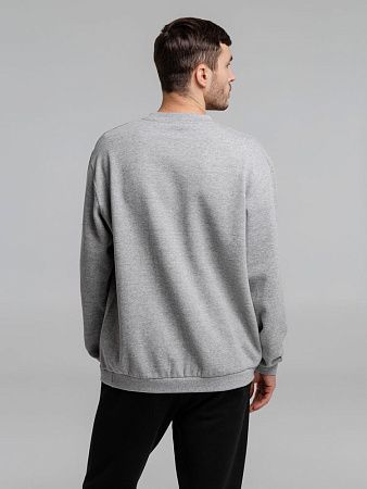 Толстовка Spider 260, серый меланж, размер S