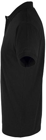 Рубашка поло мужская Perfect Men 180 черная, размер S