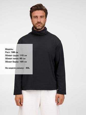 Лонгслив Morfiss, черный, размер XS/S