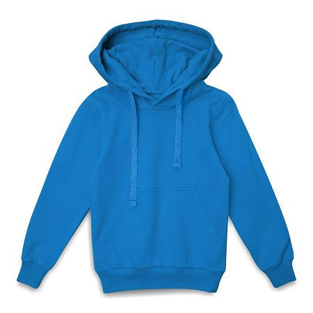 Худи детское Kirenga Kids 2.0, бирюзовое, размер 10 лет (130-140 см)