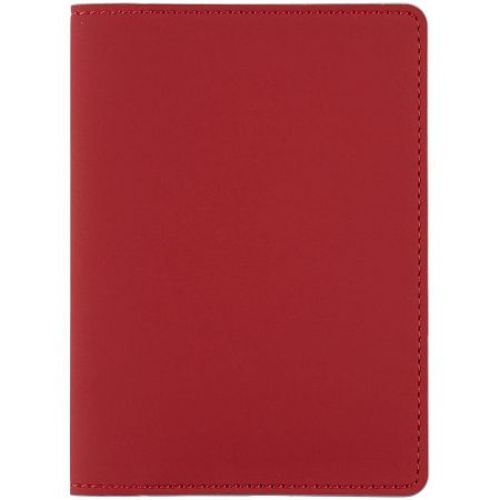 Обложка для паспорта Shall Simple, красный
