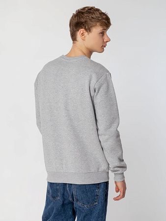 Толстовка Unit Toima Heavy, серый меланж, размер XS