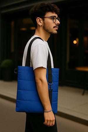 Шоппер Superbag Bubble New, со скрытой магнитной кнопкой