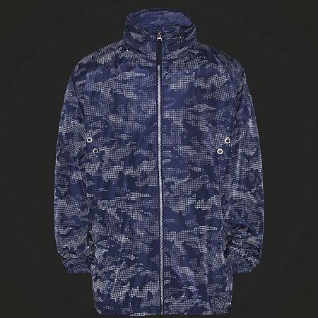 Ветровка светоотражающая Lattvind, черная, размер XXS